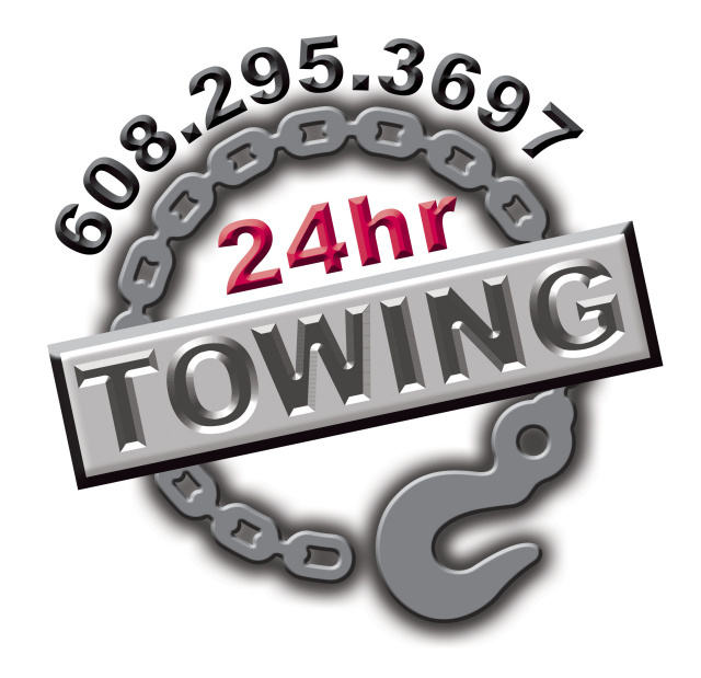 24 Hours Towing Logo